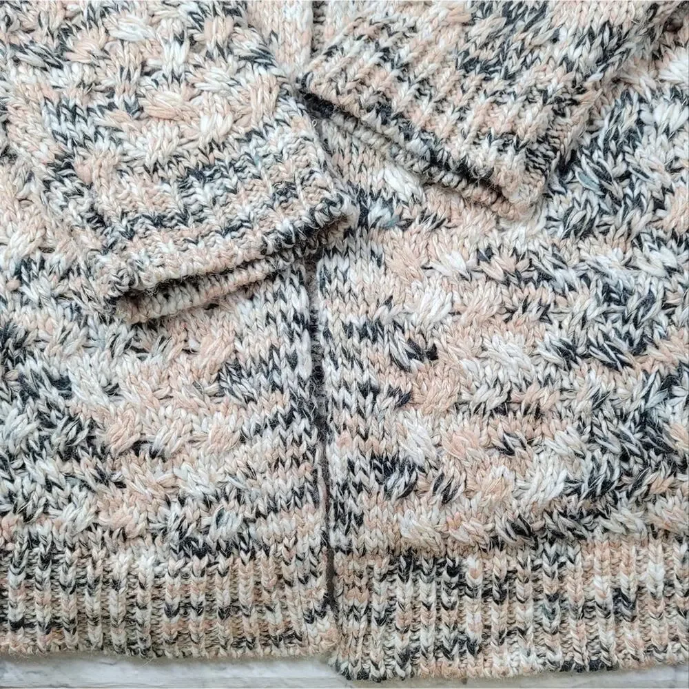 Maurices Long Marled Open Front Cardigan size XL